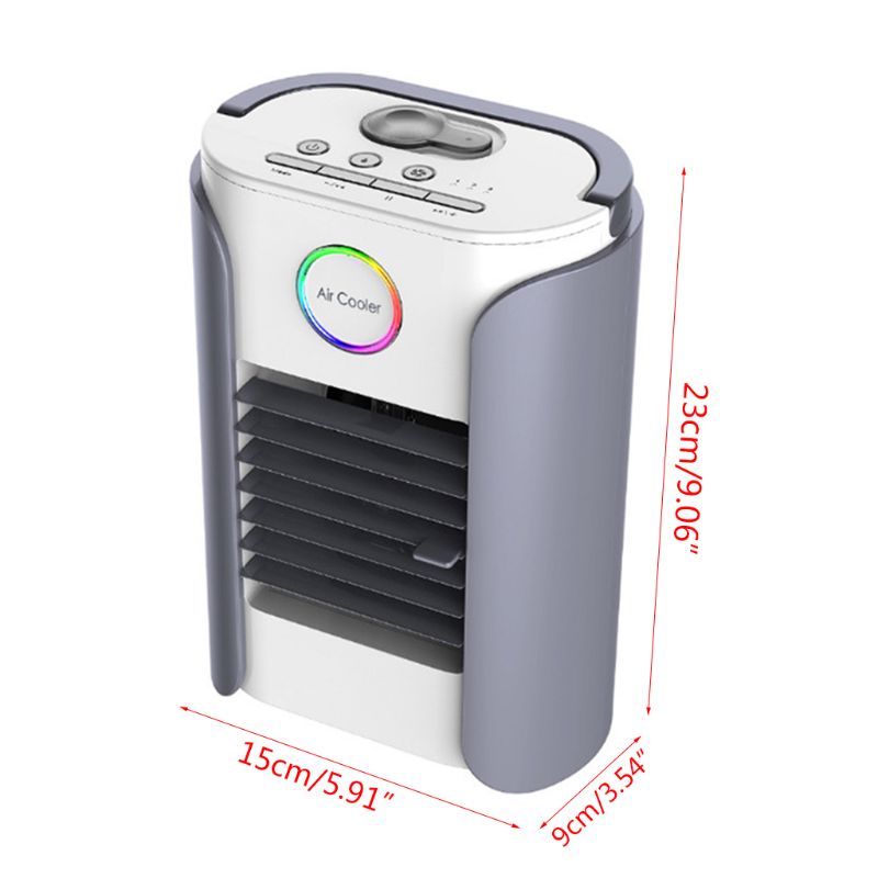 Air Conditioner Air Cooler Humidifier Purifier Portable For Home Room Office 3 Speeds Desktop Quiet Cooling Fan Air Conditioning