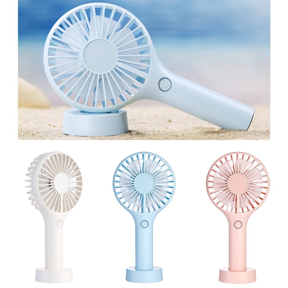 Portable Rechargeable Fan Abs Air Cooler Mini Operated Desk Usb Charging Cooling Fan For Office Gadgets 1 Set