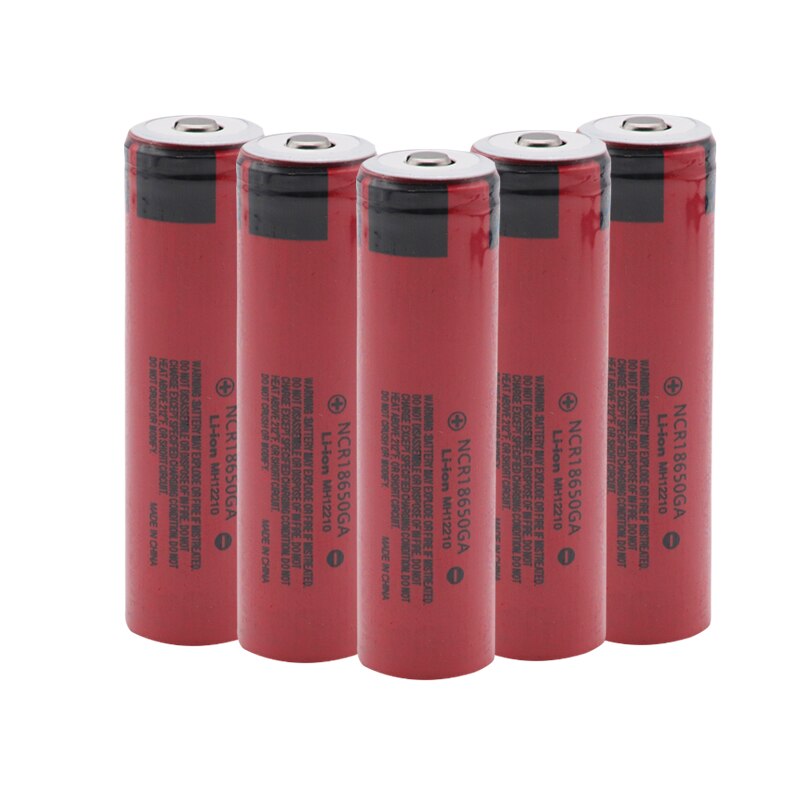 100% 18650 battery 3500mah 3.7v lithium battery for NCR18650ga 3500mah Suitable for flashlight battery