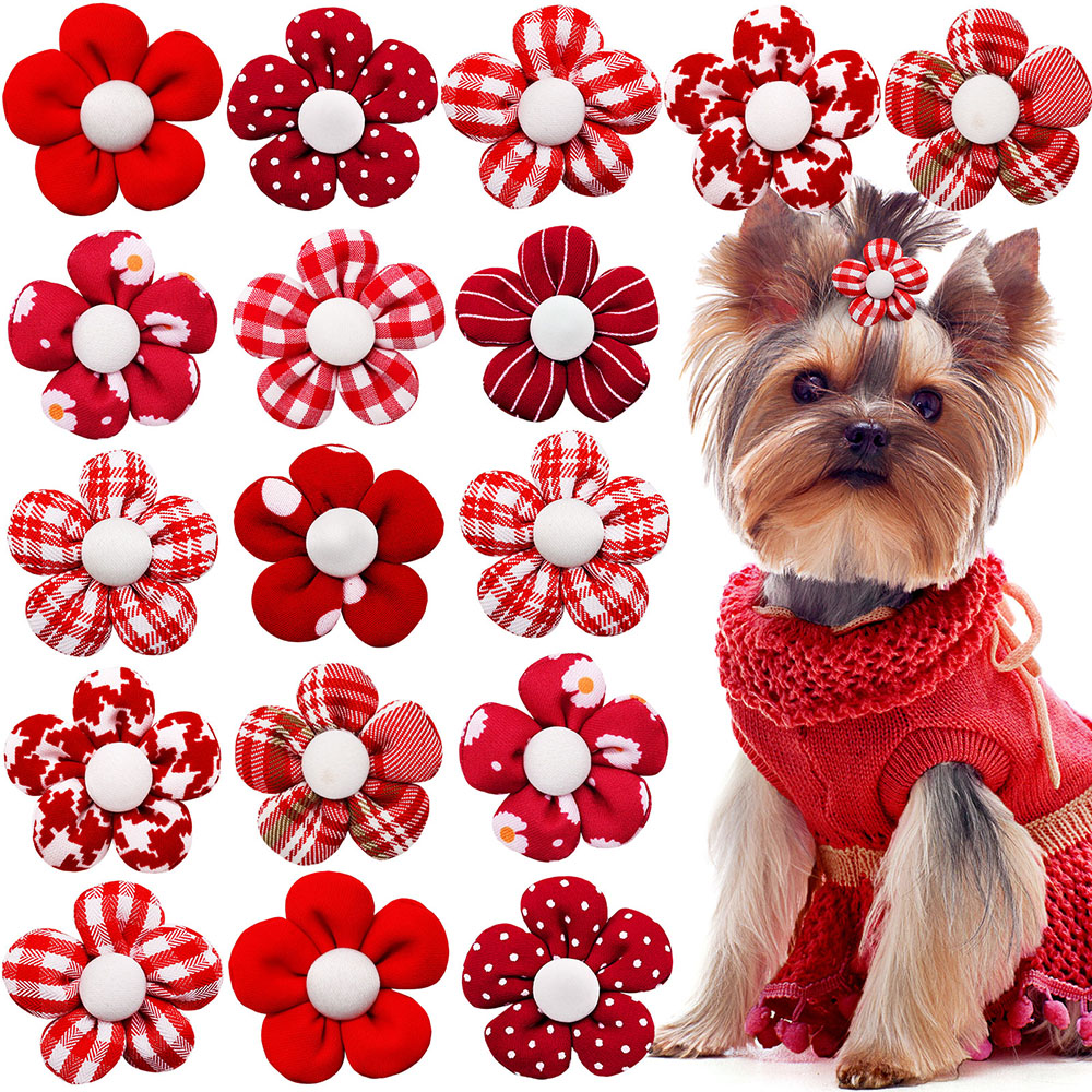 50 Uds. De lazos de bolas a granel para perros pequeños, lazos para el pelo de Gato, bandas de goma, lazos para el cuidado de perros, accesorios para el cabello para perros pequeños y gatos