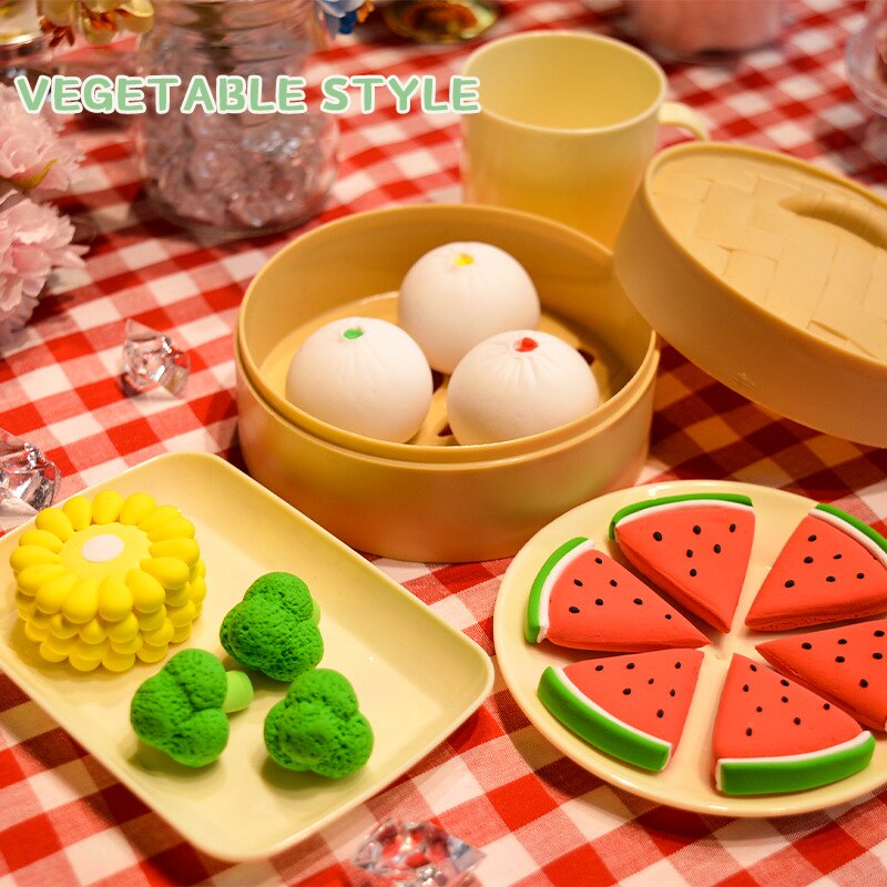 Jouet Creole en argile légère pour enfants, fait à la main, simulation de vaisselle, jeu alimentaire, matériel de bricolage: GJJWJ-04