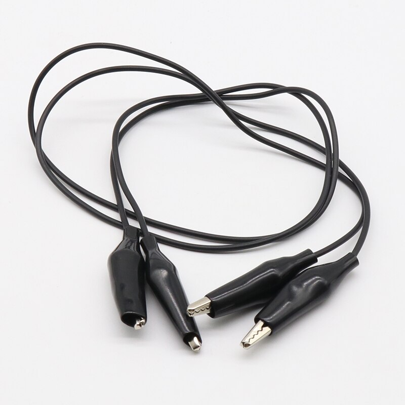 Brand 10 stuks Alligator Clips Elektrische DIY Meetsnoeren Alligator Double-ended Crocodile Clips Roach Clip Test Jumper draad