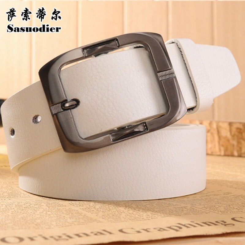 Merk stijl heren riem luxe leren riemen voor mannen casual riem mannelijke metalen gesp