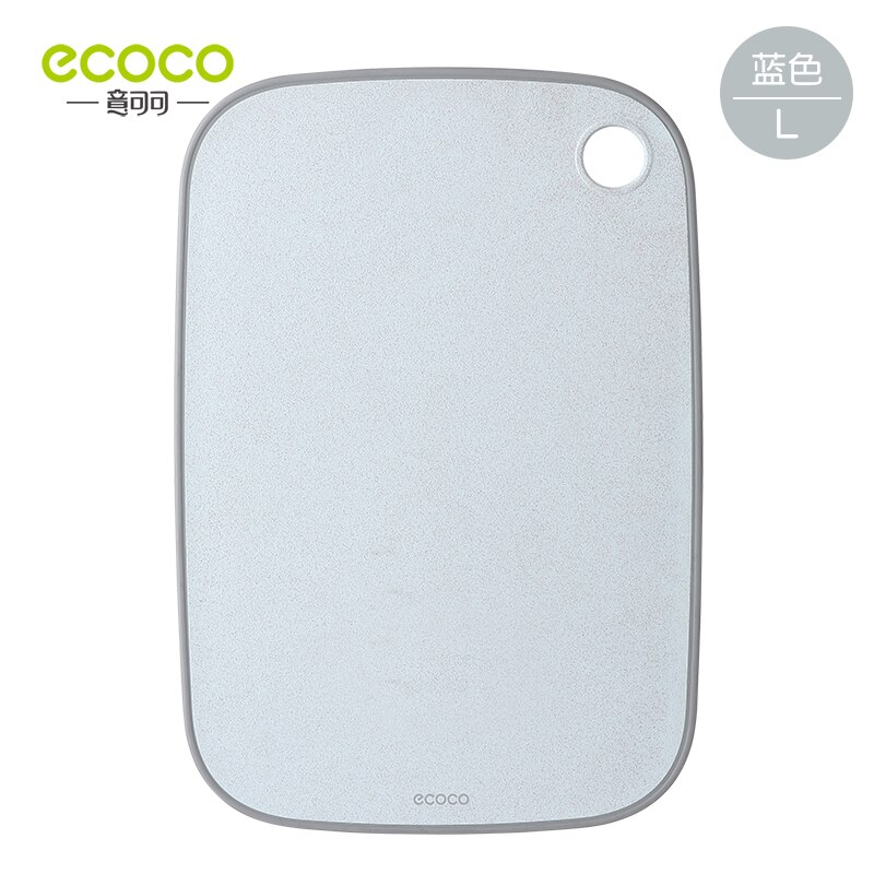 ECOCO Kitchen Chopping Blocks Food Cutting Board Not Moldy Classification Outdoors Camping Vegetable Fruits Meats Bread Cutting: Big Blue