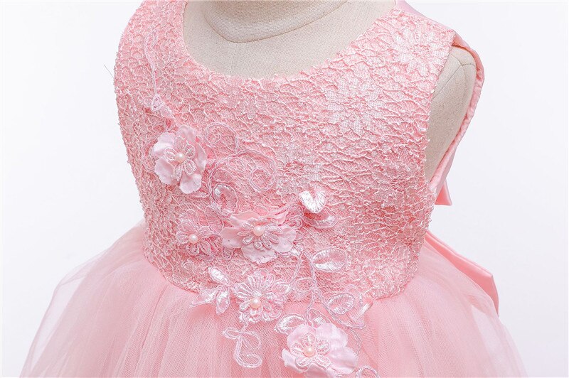 Purple Girl Formal Dresses Children Baptism Princess Dress main image 0