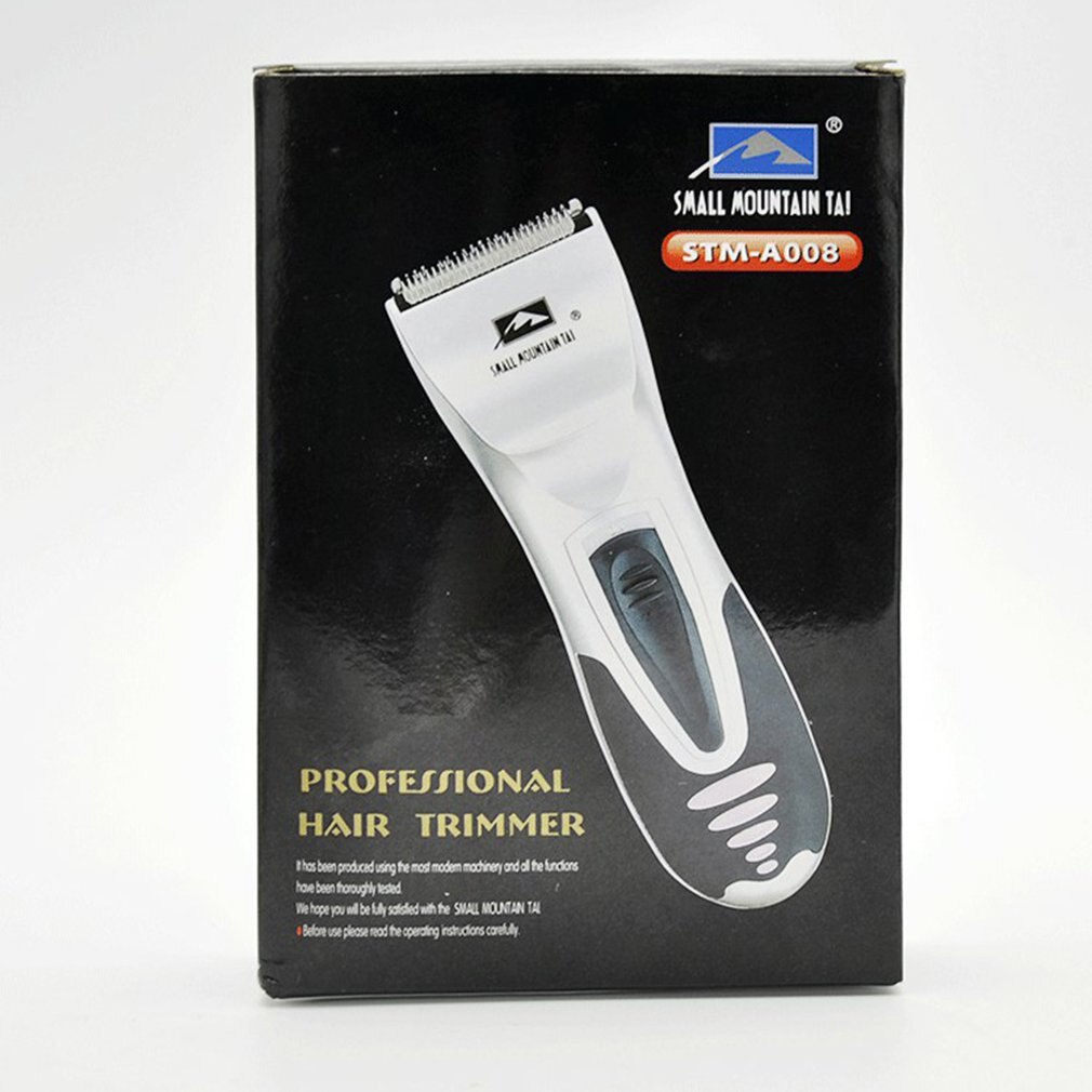 A008 electric hair clipper Stainless steel ABS Dry cell type Noise Reduction Child adult hair clipper Home use