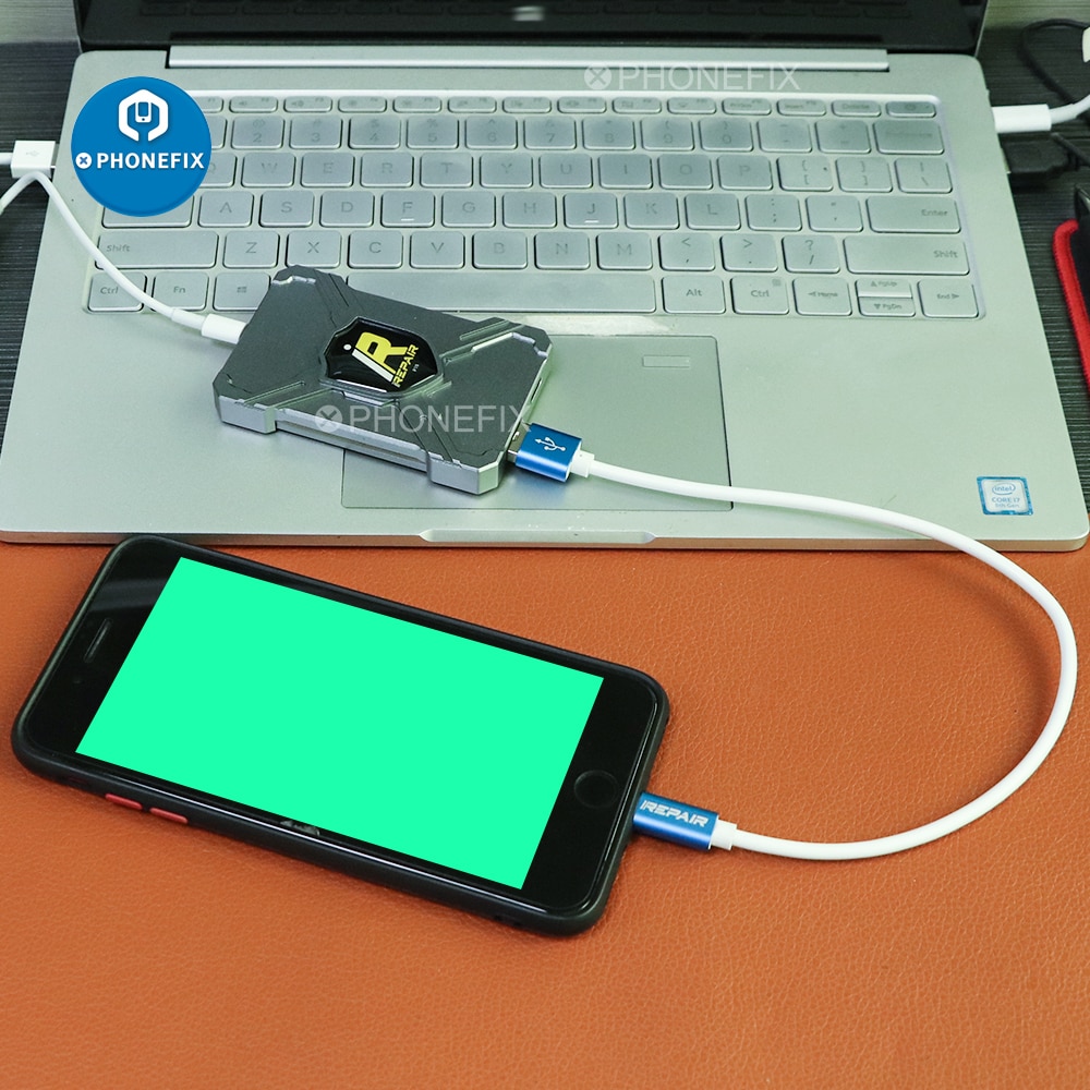 Adaptador de pantalla púrpura para iRepair P10 mágico, herramienta de diagnóstico Mini DFU para iPad 2/3, sin disco duro de desmontaje, lectura y escritura SN