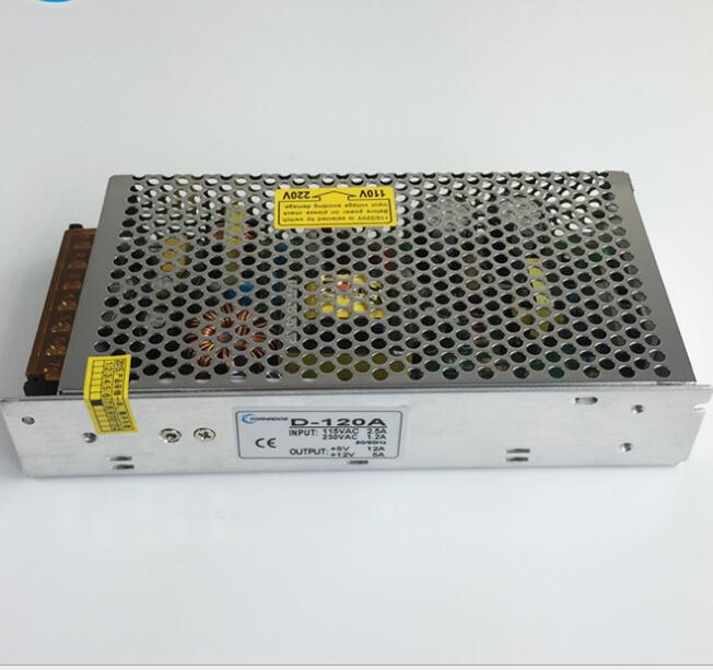 D-120A dual Output Switching power supply 120W 5v12A 12v5A ac to dc power supply ac dc converter 220v 12v 5v transformer