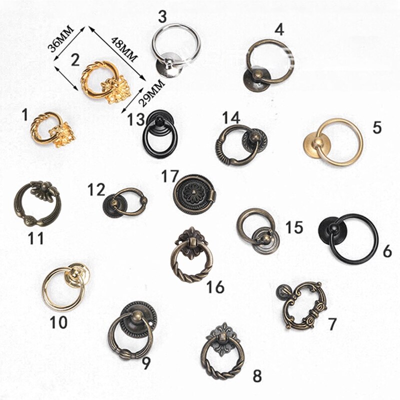 Antieke Meubelen Schuifladegrepen Kast Deurknoppen Handgrepen Retro Decor