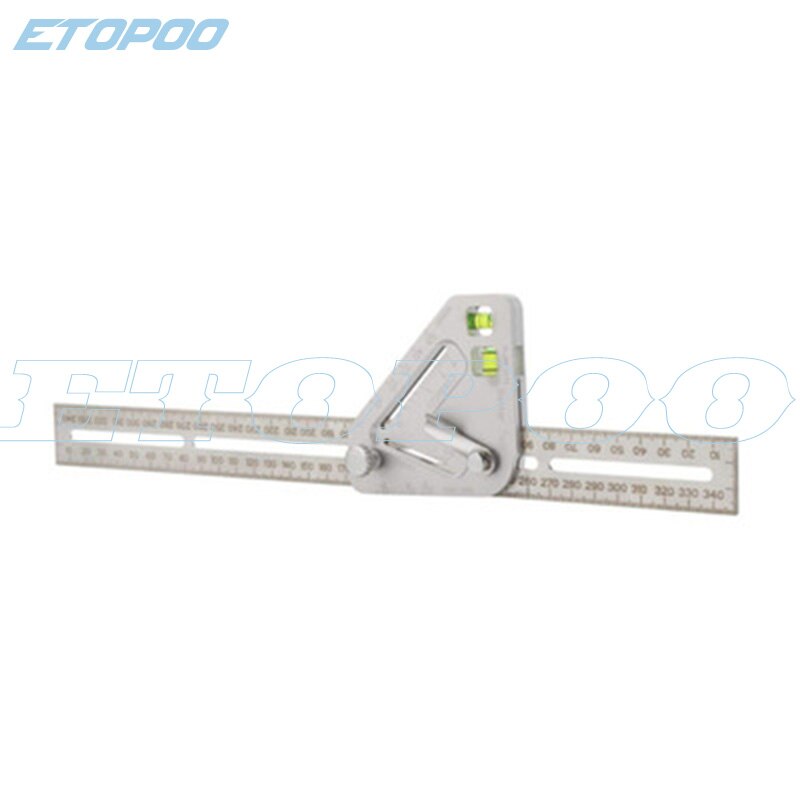 340mm Multi-function Rulers Woodworking triangle ruler Angle finder meter Measuring Tool