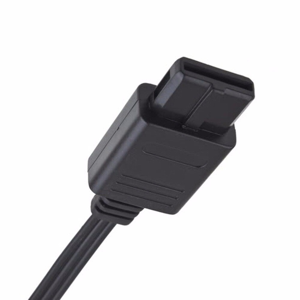 Câble de cordon vidéo AV TV RCA pour cube de jeu/pour SNES GameCube/pour Nintendo pour N64 64 magasin 180 cm longueur GT