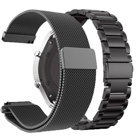 Metall Strap Für Huawei Uhr GT/GT2 46MM Ehre Magie 2 Smart Band Armband Edelstahl Straps Für TicWatch pro Armband Correa: Package 1