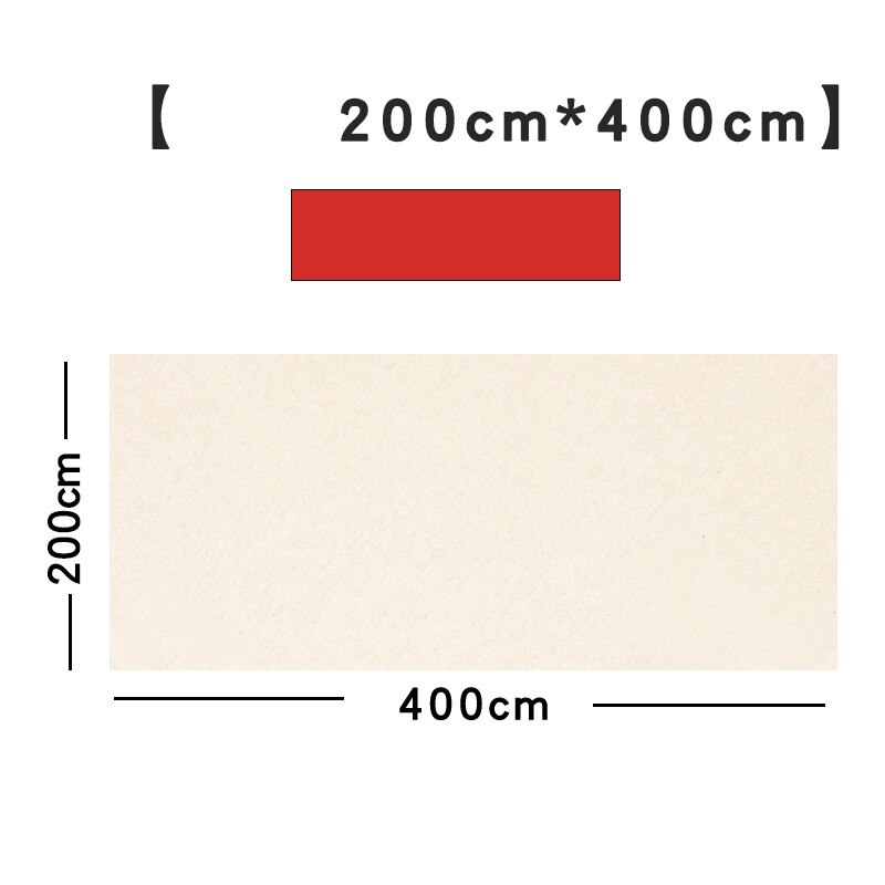 Verdikking Zachte Voelde Pad Peinture Feutre Zachte Chinese Kalligrafie Borstel Voelde Pad Inkt Schilderij Zachte Pad Tafel Mat Feutre Peinture