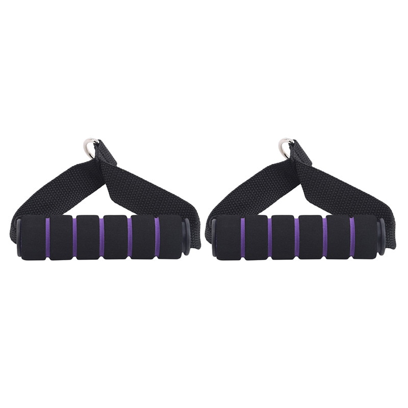 Cable de cuerda de tríceps para entrenamiento de gimnasia, barra de mango, banda de entrenamiento de gimnasia, anillo de resorte en D, cuerda de tracción, barra de Cable, cuerda elástica, 1 ud.