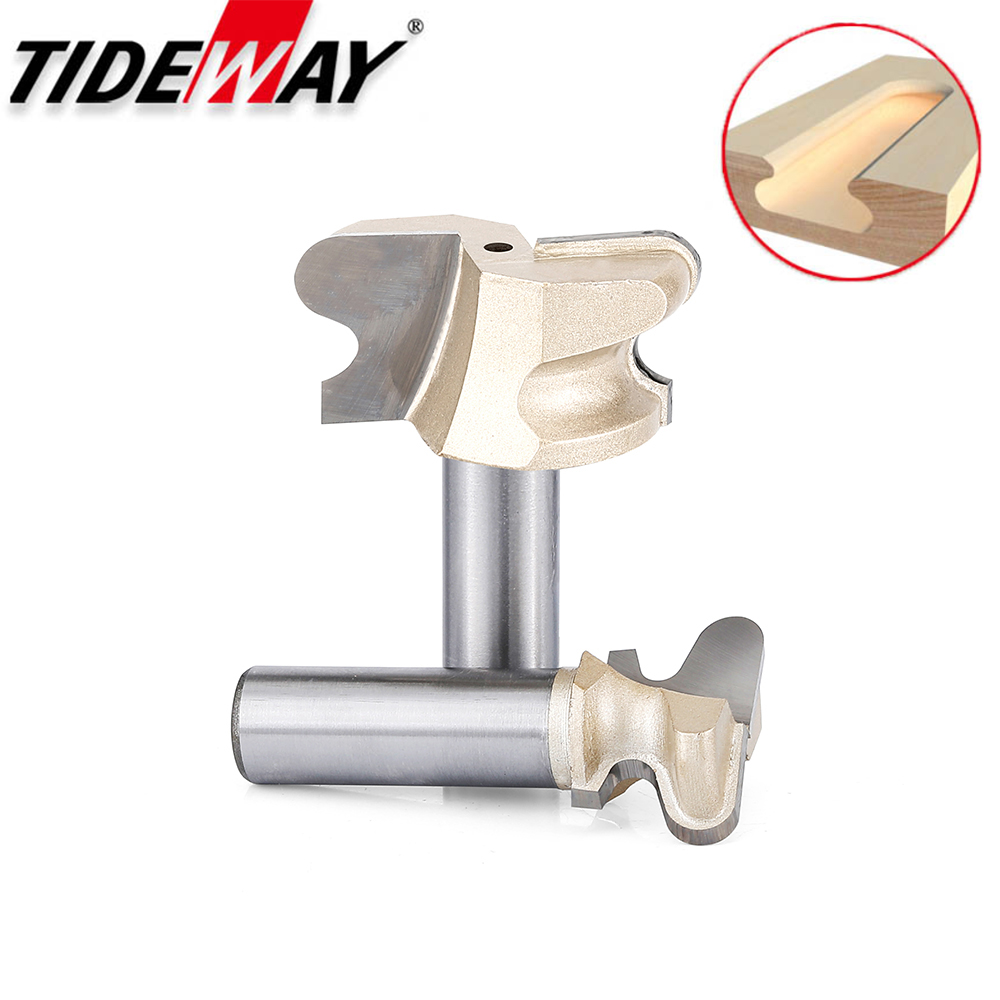 Tideway Grade Arc Nail Drawer Pull Router Bit Door Handle Slotting Milling Cutter Woodworking Grooving CNC Bits