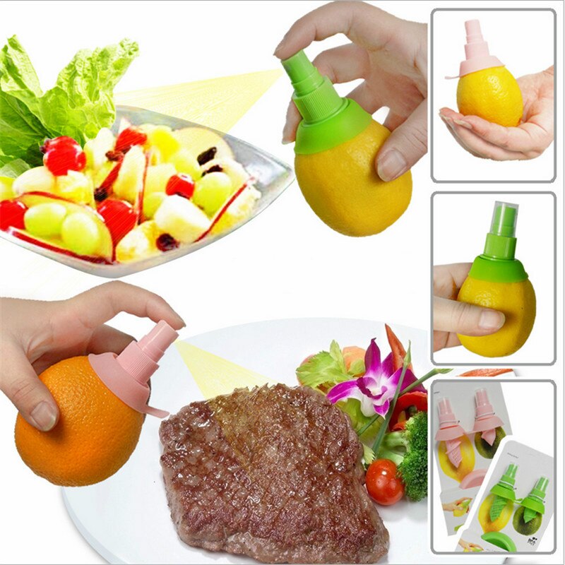 ! Fruit Juice Citrus Spray Gadgets Kitchen Cooking Tools Lemon Sprayer Citrus Spray Cooking Tools