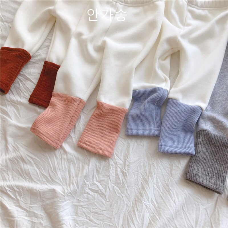 Baby Leggings Winter Warme Broek Baby Plus Dikker Verdikte Leggings Elastische Broek Baby Jongens Meisjes Broek Kleding