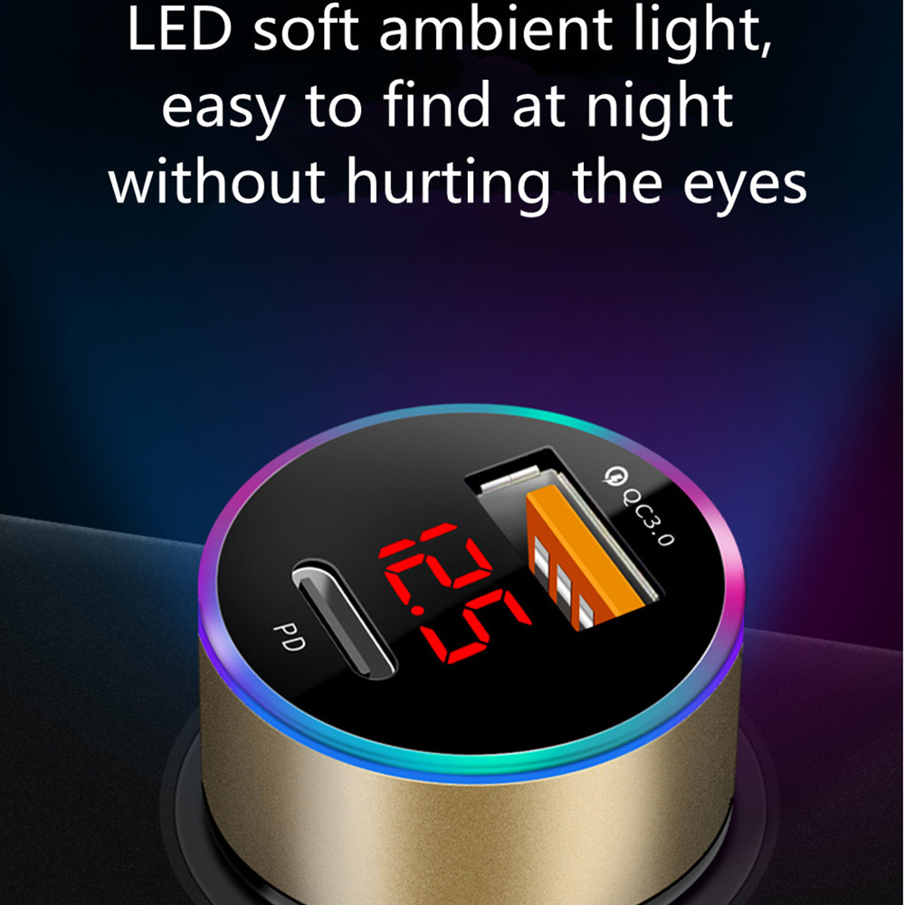 6a quick charge 3,0 qc pd car chargers 8 t 36w qc 3,0 usb type-c fast chargers for iphone 11 12 xiaomi 7 samsung, and pd car phone chargers