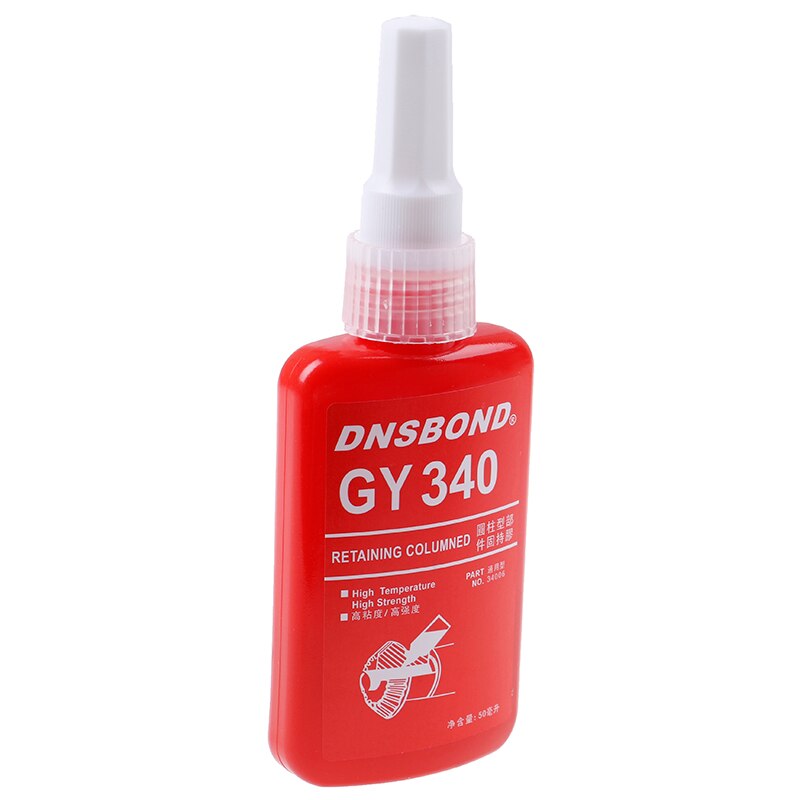 1PC 50ml Sealing Screw Glue Retainer Locking Adhesive Metal Screw Anaerobic Adhesive 243 340 Glue Locking Agent Anti-corrosion