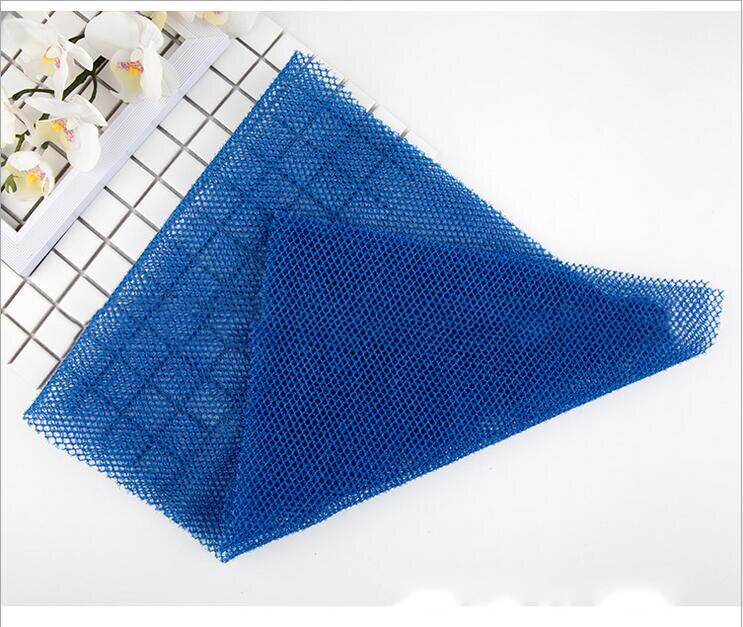 1Stck Afrikanischen Netz Schwamm, 30x80cm Afrikanische Peeling Körper Netto Schrubben Waschen Netz Waschlappen Lange bat Schwamm Netto Dusche: Blau