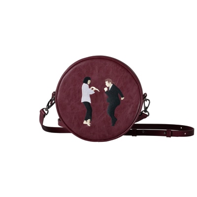 ! Kiitos vie circulaire PU sacs de messager filles original intime broderie frais dessin animé taille ronde sac TANTO