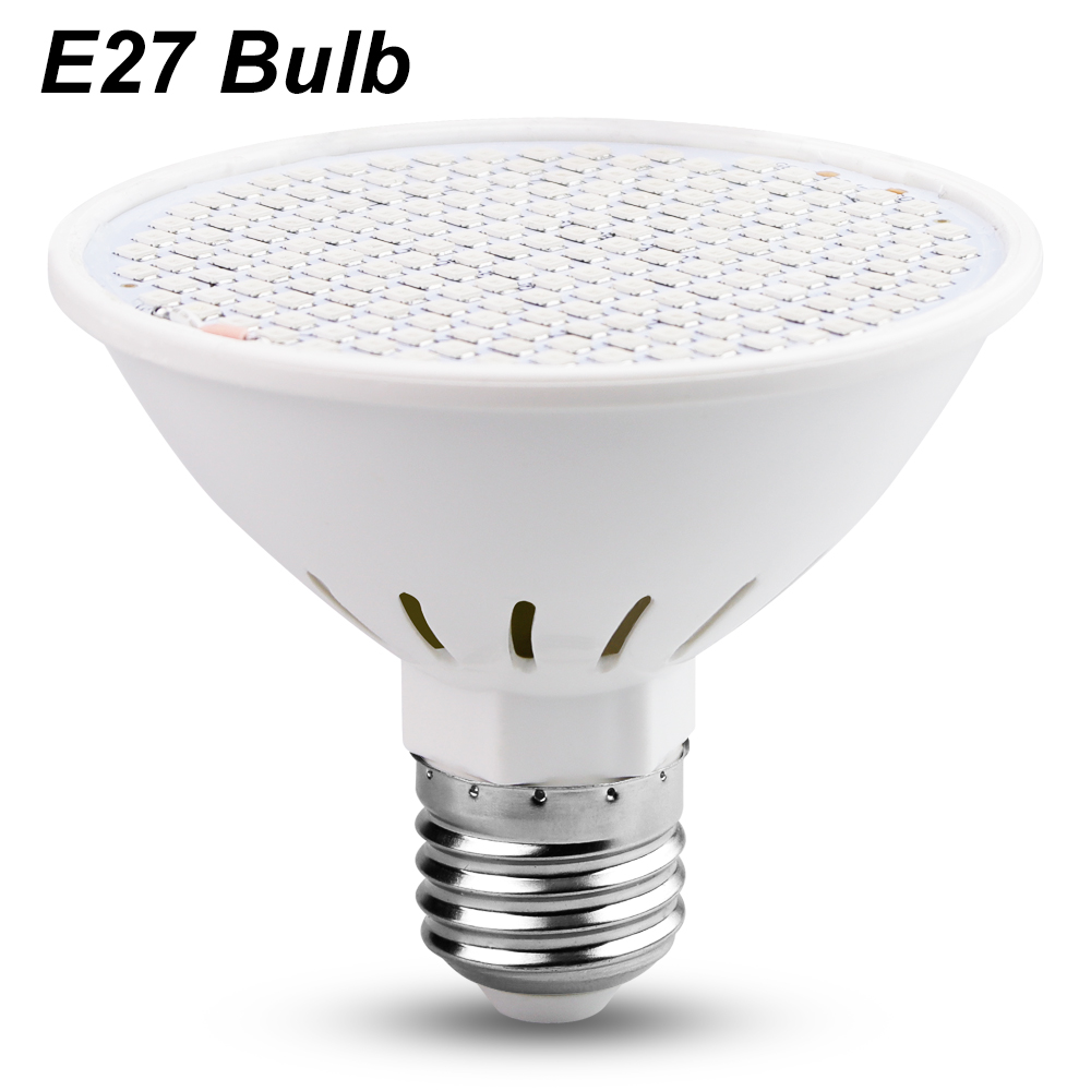 2-head LED Plant Grow Light Bulb E27 LED Full Spec... – Grandado