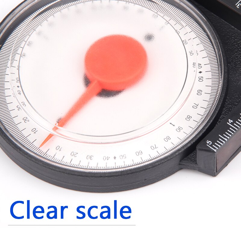 Slope Inclinometer Angle Finder Protractor Tilt Level Meter Clinometer With Magnetic Base Slope Measuring Tools