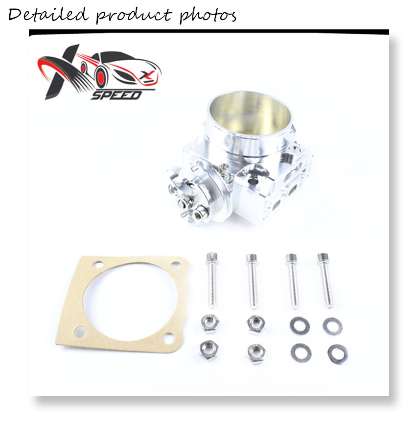 For EVO 1 2 3 4G63 Throttle Body Mitsubish i Lancer 70mm Intake Manifold Aluminum XXTBMBEVO123SL: Default Title