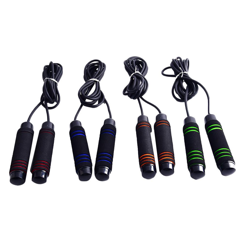 Adjustable Bodybuilding Aerobic Exercise Fitness Foam Handle Jump Skipping Rope