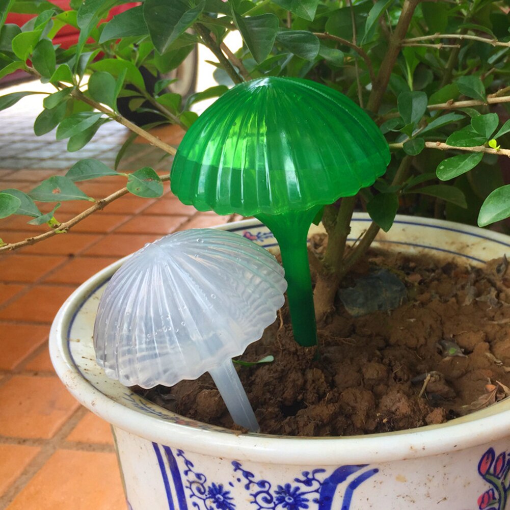 Parapluie de jardin Imitation verre, arrosage automatique en PVC, goutteur d&#39;eau, dispositif pour plantes