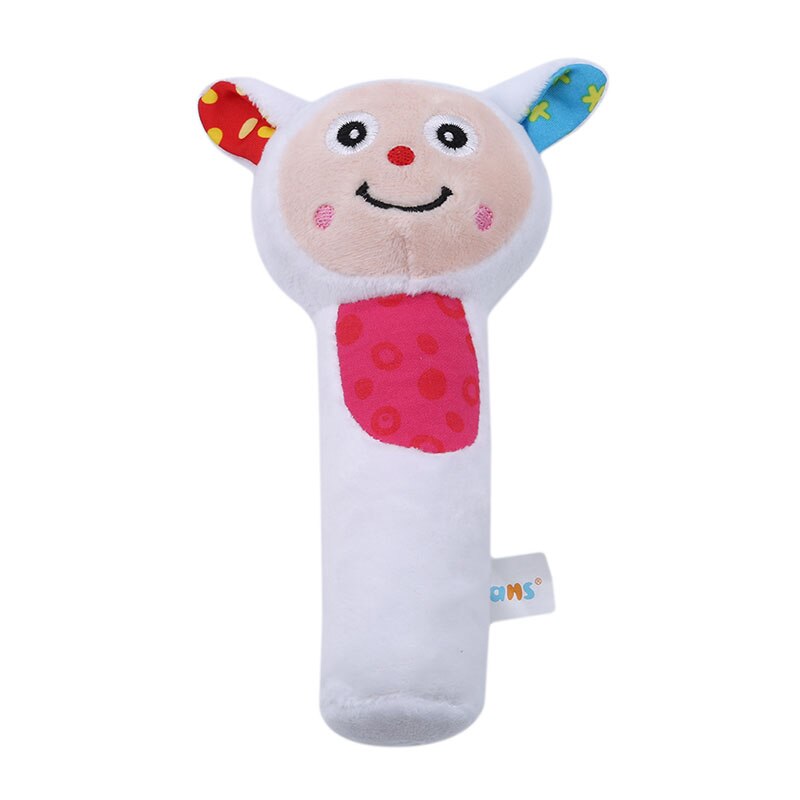 2019 nuovo Stile di Crepitio del bambino Del Fumetto Campane A Mano Giocattolo Della Peluche Musica Sonaglio Massaggiagengive bambino Giocattoli Educativi