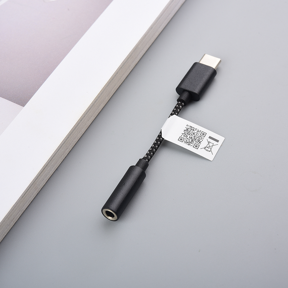 Kabel USB C do słuchawek 3,5 mm Audio Aux typu C do gniazda 3,5 Oryginalny adapter do Motorola Moto Z/ Z3/ razr 5G Huawei P50 P40 Pro