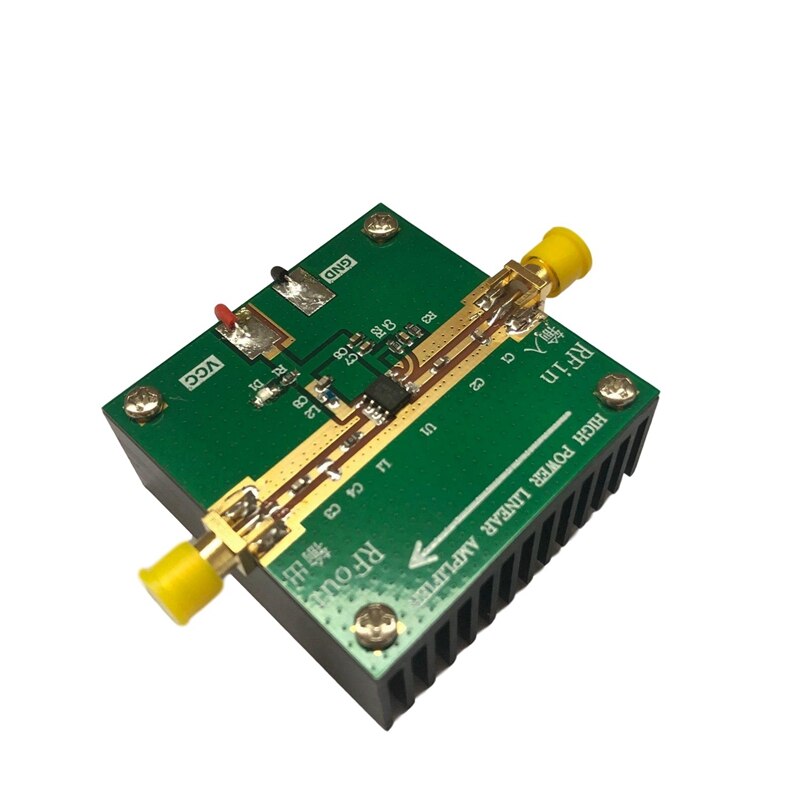 RF2126 400M-2700MHZ Broadband RF Power Amplifier 2.4GHZ 1W for WIFI Bluetooth Ham Radio Amplifier