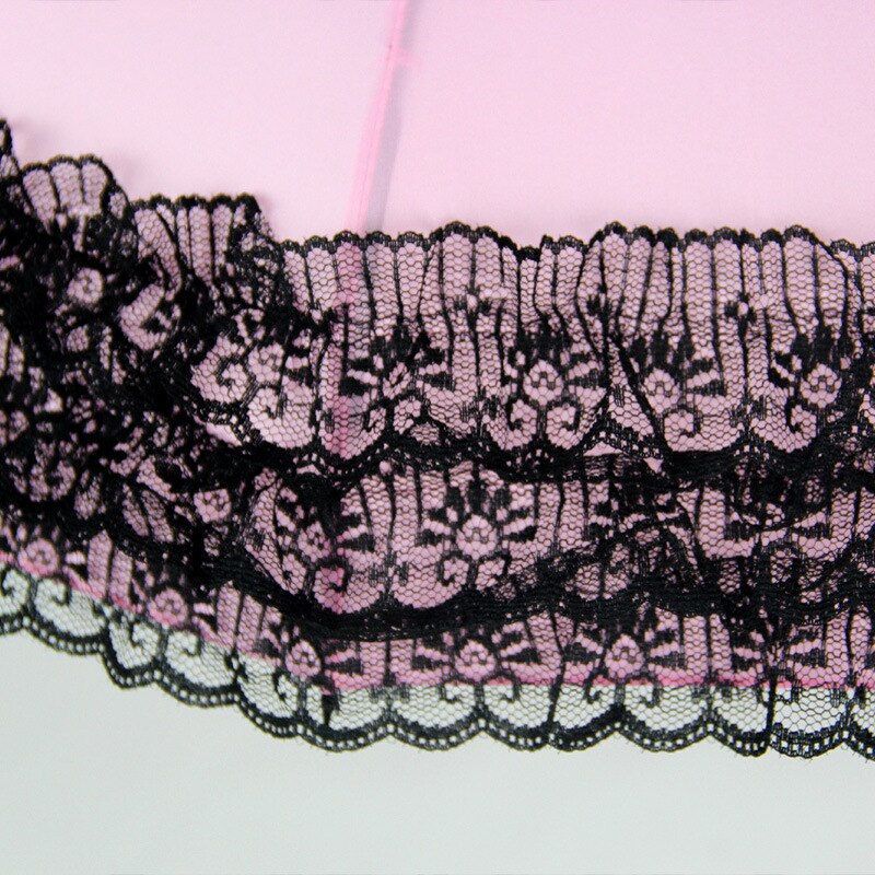 Parapluie pagode à longue manche pour femmes, coréenne, , multi-couches, pluie, soleil, 16 os, en dentelle
