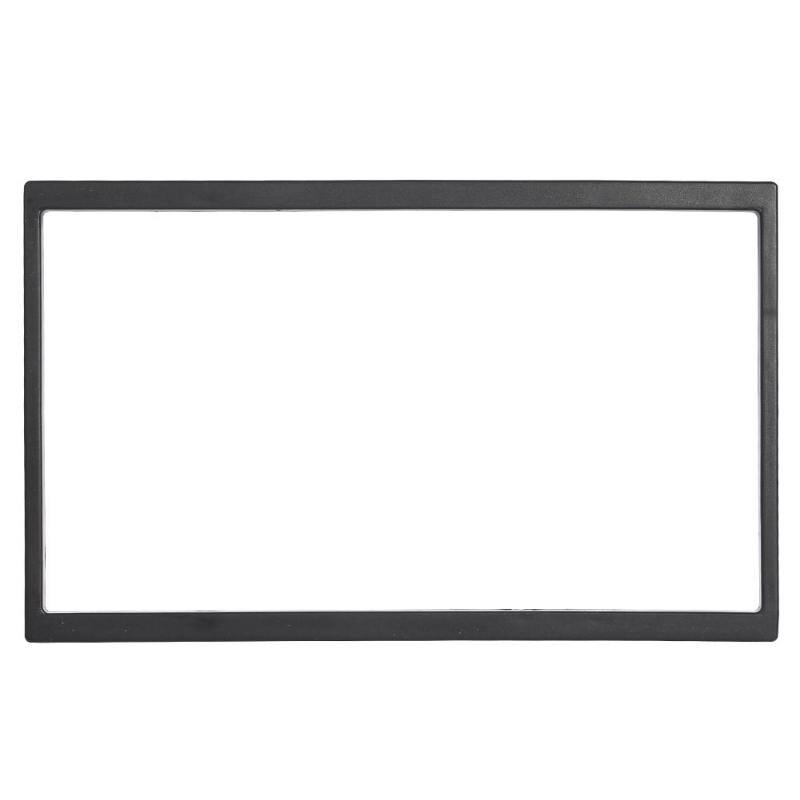 Universal 2 din bilstereo radio ram auto bil universal abs panel  mp5 spelare ram trim monteringssats biltillbehör 178*100m