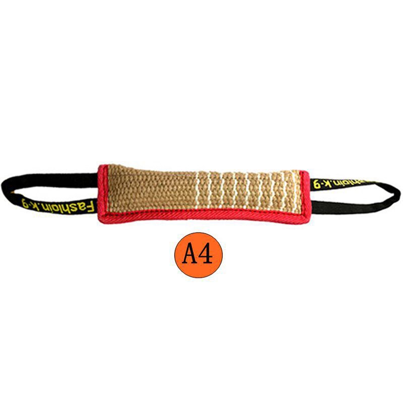 Durable correa para morder para adiestramiento de perros almohada manga para la formación de Malinois pastor alemán perro mascota de juguete perro suministros: A4