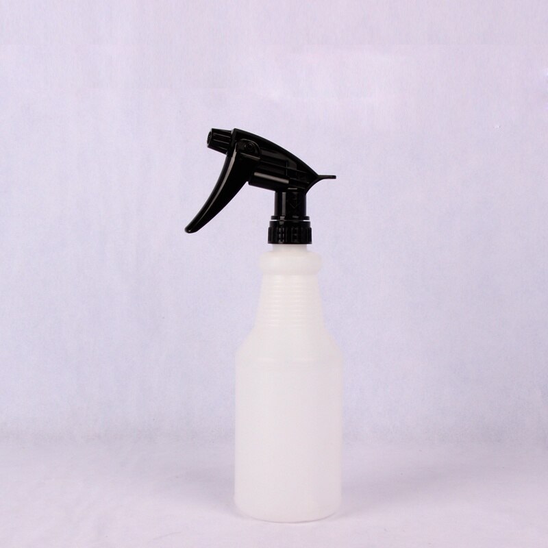 1 stk 700ml ultrafin vandtåge cylindrisk sprayflaske hdpe kemikalieresistent sprøjte til qd flydende auto detalje: Sort