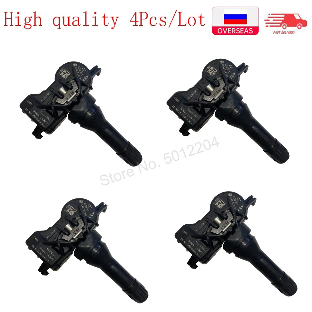 4 stk 4250 c 275 s180150004 433 mhz dekktrykkmonitor tpms-sensor til mitsubishi pajero pajero sport iii  -2025