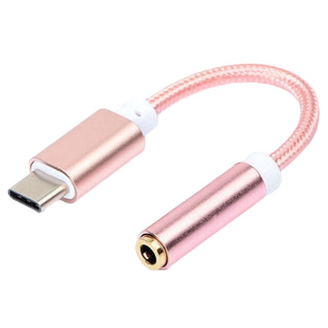 Universele Mobiele Telefoon Converter, Van Usb C Naar 3.5Mm Jack, type-C Naar 3.5Mm Koptelefoon Jack, Telefoon Connector Adapter: phone converter 4