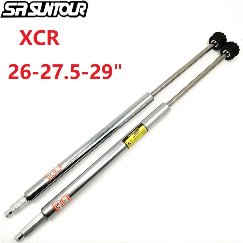 Suntour XCR, piezas de horquilla delantera, barra amortiguadora de 26-27,5-29 pulgadas, Control de Cable, amortiguación de hombro, palanca de bloqueo para bicicleta de montaña