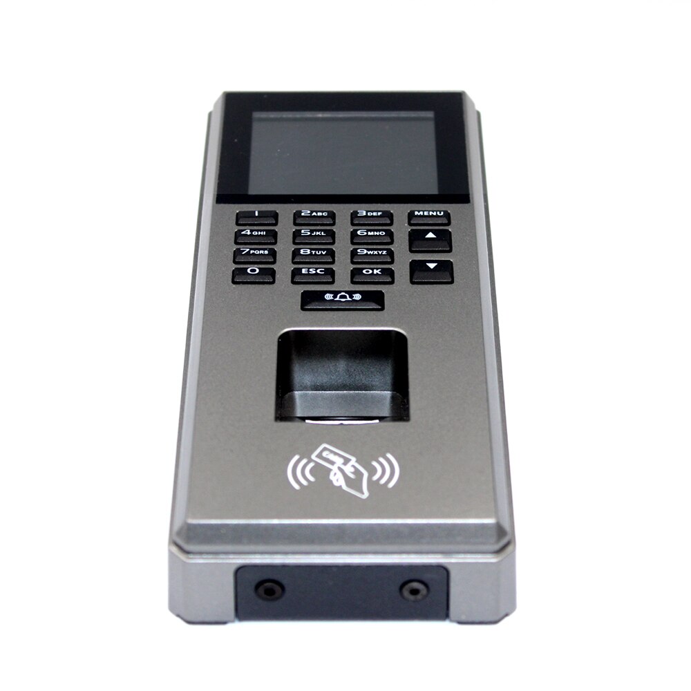125Khz RFID 2.4 inch Fingerprint Access Control Keypad USB Biometric System Electronic Time Clock Recorder Attendance Machine