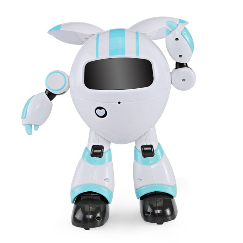 R14 2.4G Smart RC Robot Programmable Kids Toys Touch Singing And Dancing Educational Toys With LED Light Walk Slide Movement