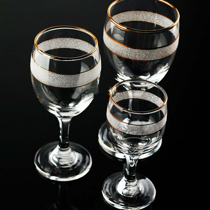 Red Wine Glass Cup Artwork 65ml 125ml Shot Glass Vodka Glass Lead-Free Crystal Glass Goblet Tasting Glasses Bar Family Drinkware