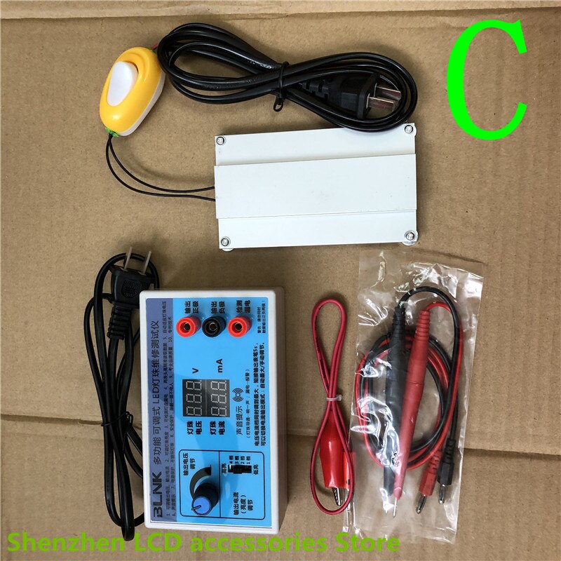 LED LCD TV Backlight Tester Meter Lamp Beads Detector Repair 0-300V Output: C     1SET