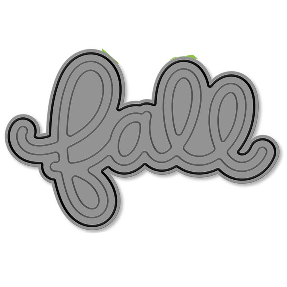 Efterårsblade kantmaler metal hobby skæremaller scrapbooking papir dagbog dekoration manuel håndlavet til prægning: Violet/紫罗兰