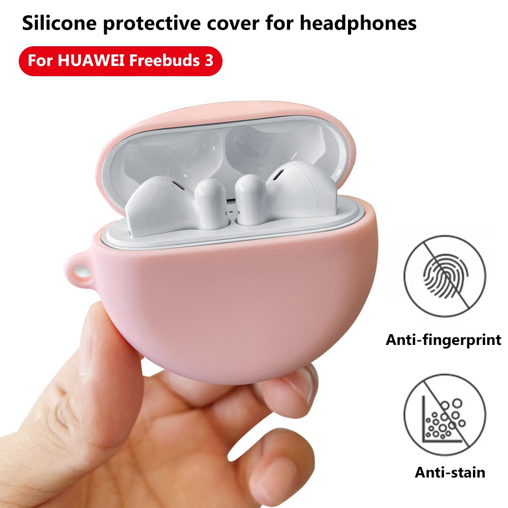 Jolie Coque en Silicone pour Huawei Freebuds 3, sans fil, Bluetooth, anti-rayures