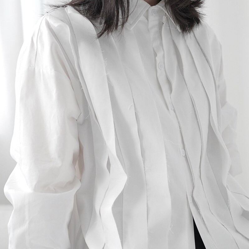 XITAO-Camiseta de costura Irregular de estilo oscuro, Tops y blusas de Color sólido de tendencia para mujer, ropa de Harajuku para mujeres de las mayas DMY4474