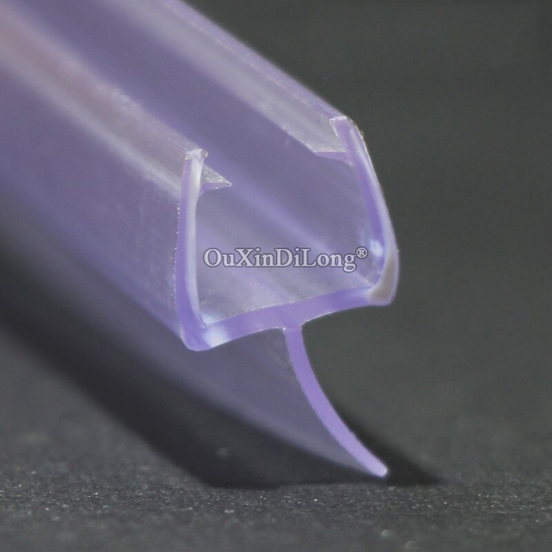 4PCS Bathroom Screen Rubber Seals Waterproof Strips Shower Glass Door Y Shape Seals Strips Length 700mm for 5~12mm Glass