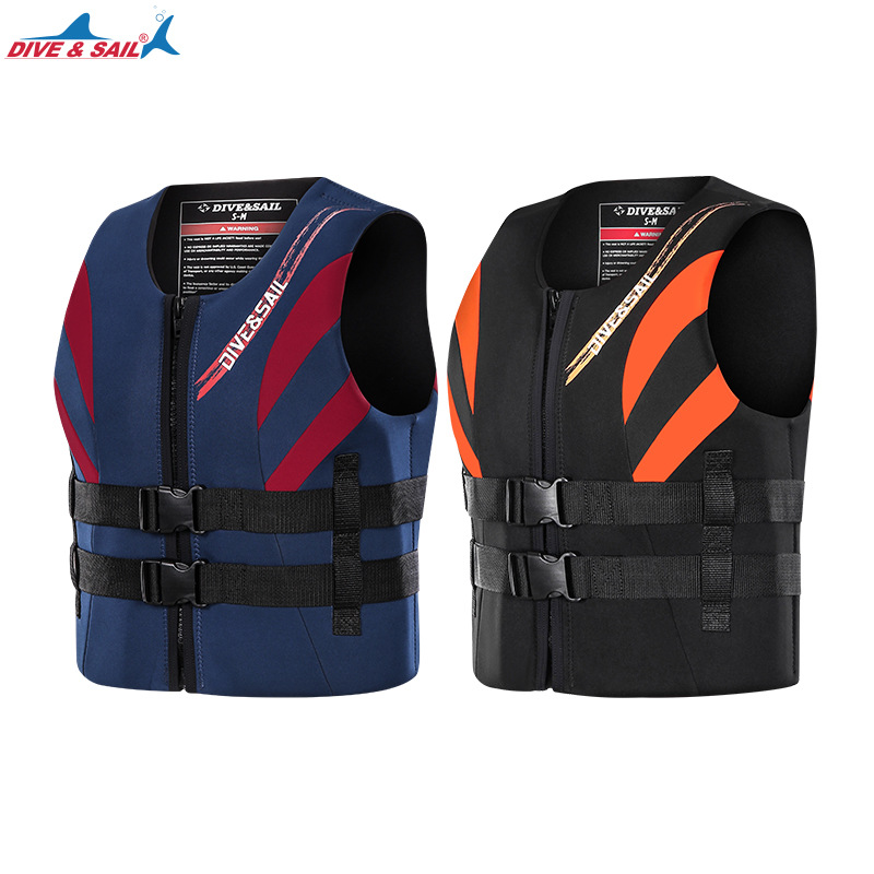 Adult Men Women Safety Life Jacket Aid Sailing Boating Swimming Fishing Vest Buoyancy Waistcoat Diving Surfing