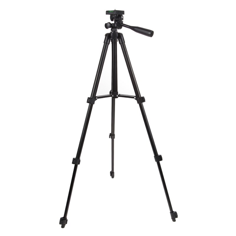 ALLOET Portable Travel Aluminium Camera Tripod Stand Holder With Pan Head For Digital DSLR Camera Camcorder Video